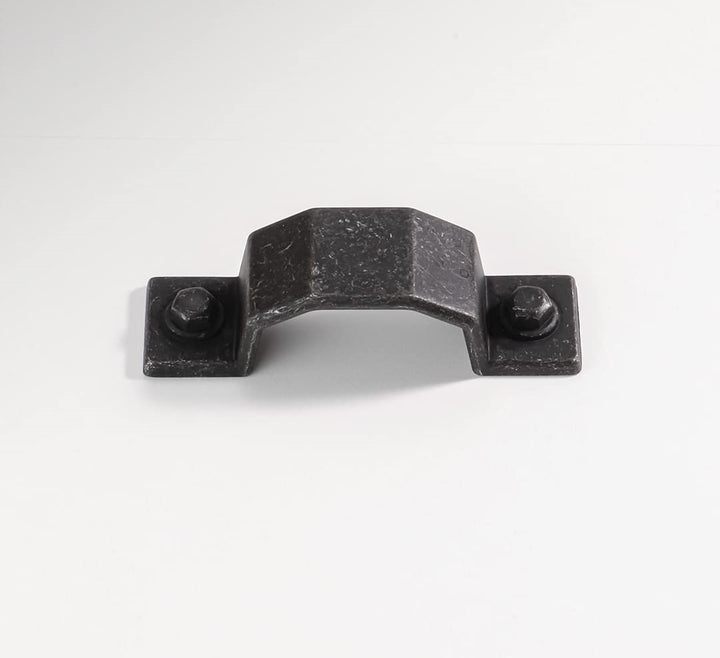 Rustic Black Cabinet Handles – Vintage Iron Finish