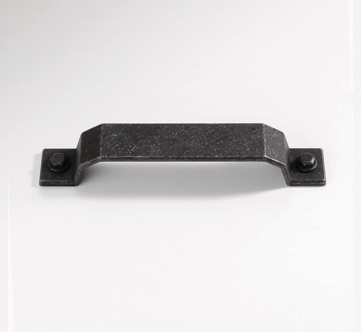 Rustic Black Cabinet Handles – Vintage Iron Finish