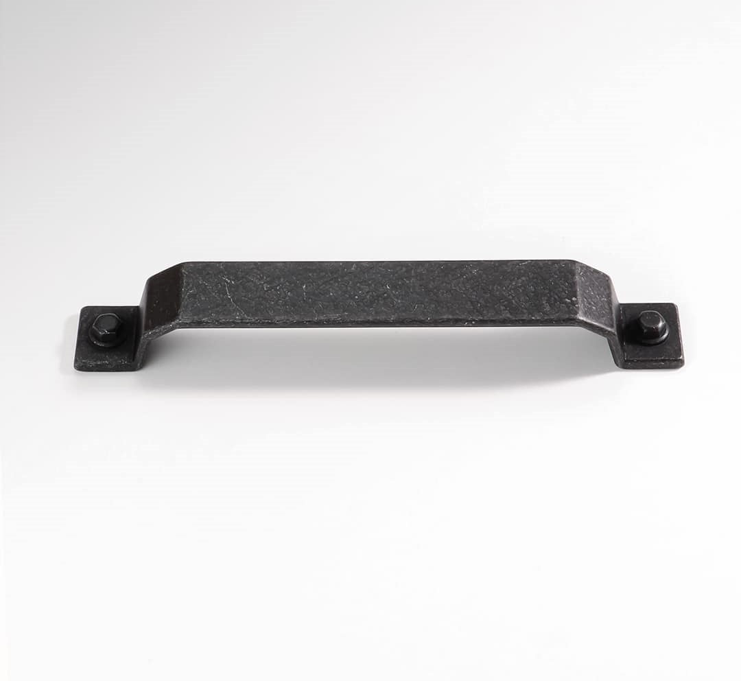 Rustic Black Cabinet Handles – Vintage Iron Finish