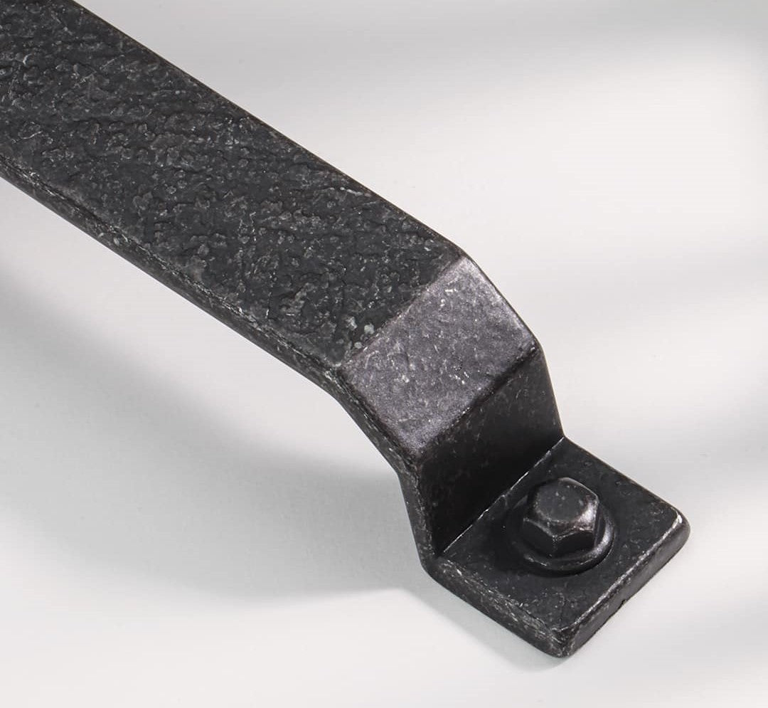 Rustic Black Cabinet Handles – Vintage Iron Finish