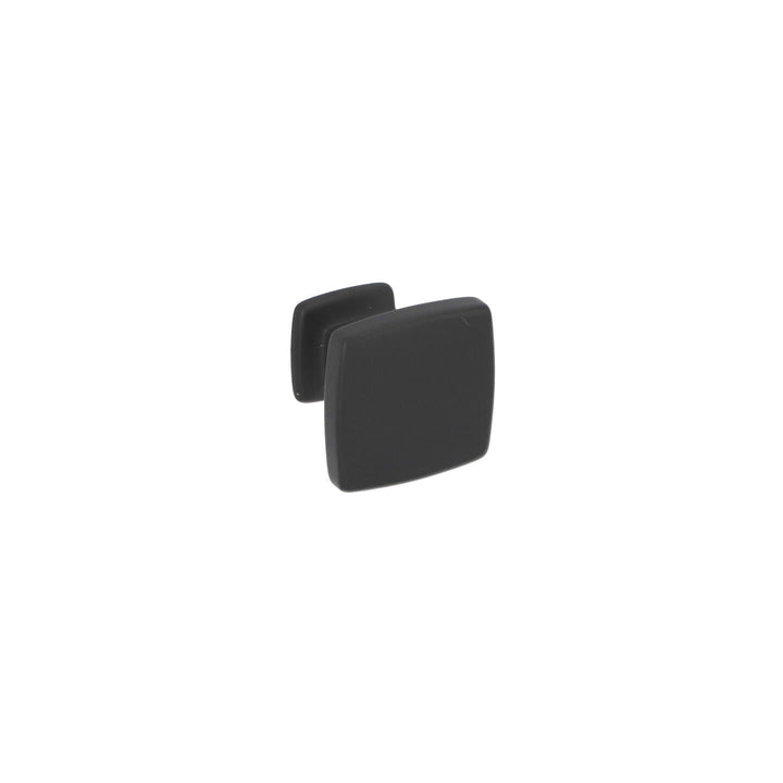 Matte Black Square Cabinet Knob – Italian Hardware | HH013