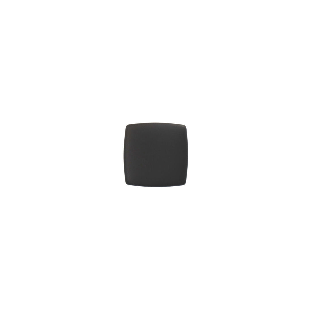 Matte Black Square Cabinet Knob – Italian Hardware | HH013