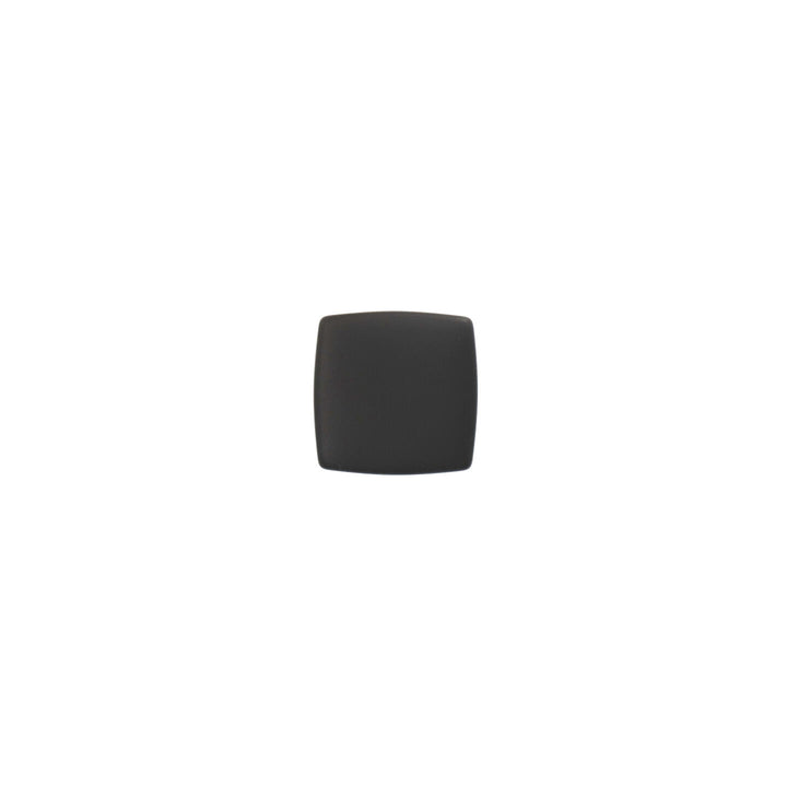 Matte Black Square Cabinet Knob – Italian Hardware | HH013