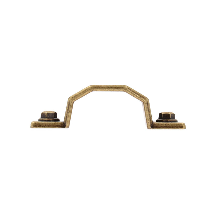 Rustic Farmhouse Cabinet Pull – Antique Brass