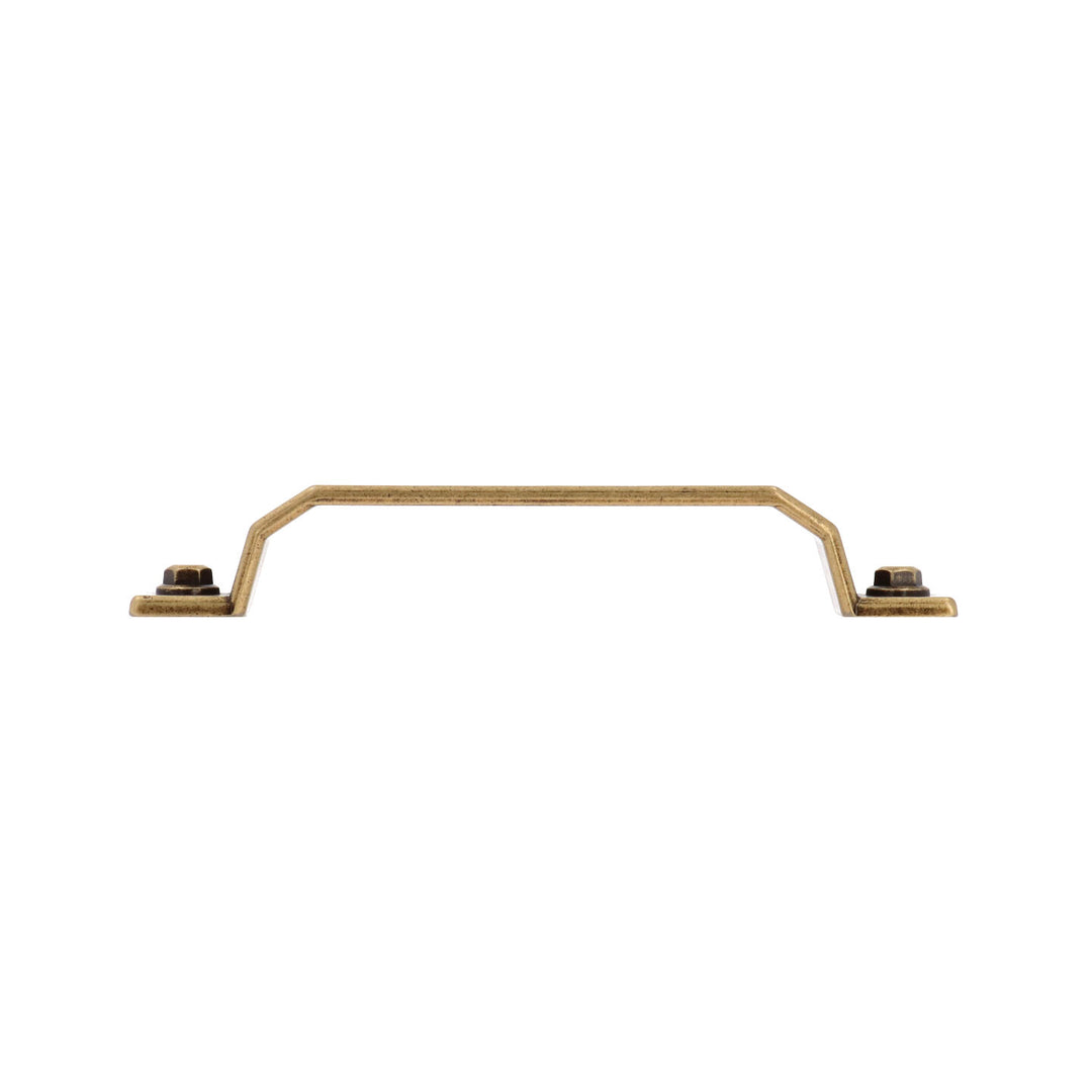 Rustic Farmhouse Cabinet Pull – Antique Brass