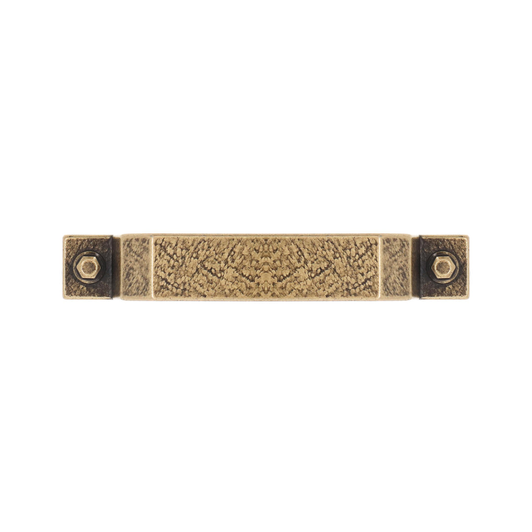 Rustic Farmhouse Cabinet Pull – Antique Brass