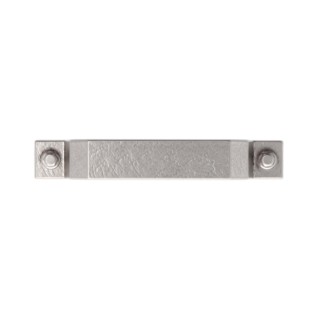 Hammered Brushed Nickel Cabinet Pulls – Modern Farmhouse Industrial Style