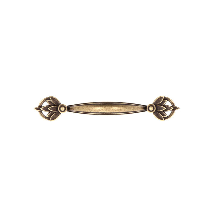 Antique Brass Victorian Baroque Cabinet Pulls – Ornate Classic Style