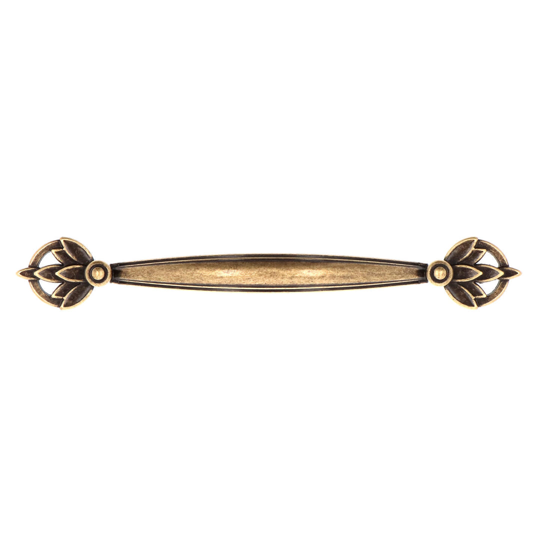 Antique Brass Victorian Baroque Cabinet Pulls – Ornate Classic Style