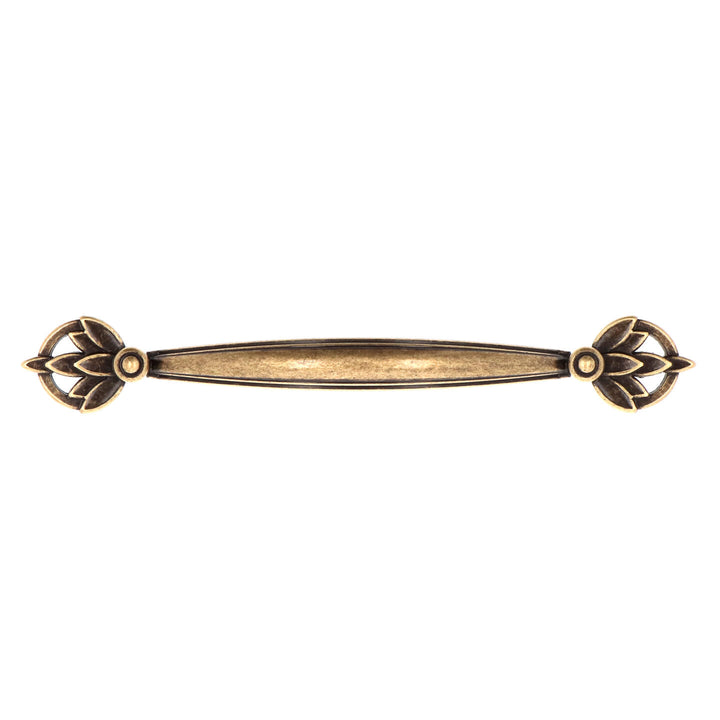 Antique Brass Victorian Baroque Cabinet Pulls – Ornate Classic Style