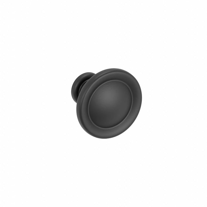 Round Cabinet Knob – Matte Black | Italian Hardware | HH115