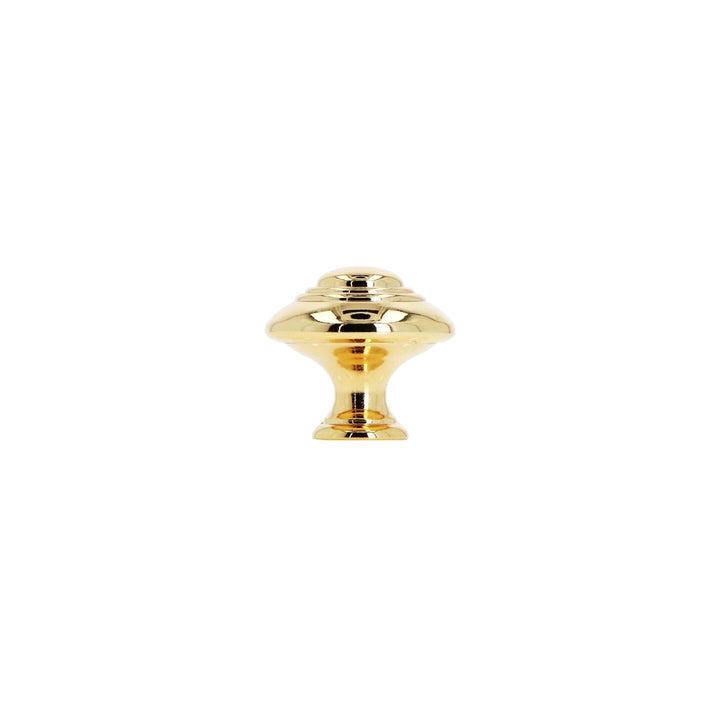 Round Cabinet Knob – Polished Brass | Italian Hardware | HH121