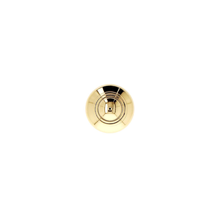 Round Cabinet Knob – Polished Brass | Italian Hardware | HH121