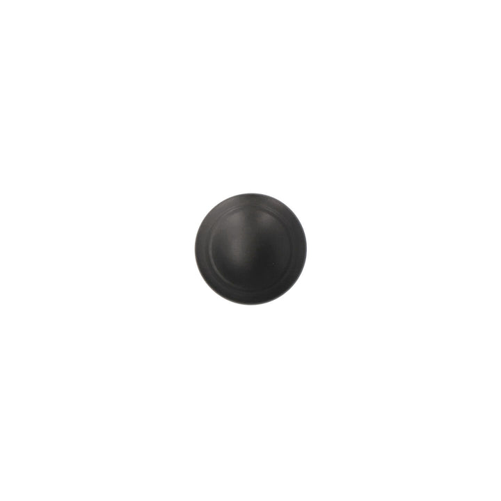 Round Cabinet Knob – Matte Black | Italian Hardware | HH134