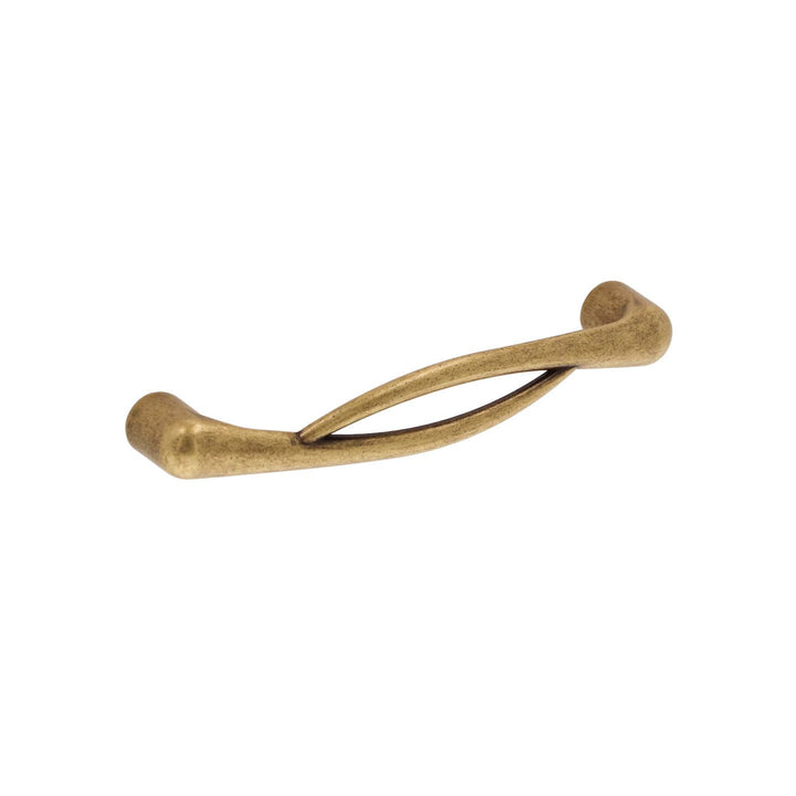 Antique Brass Art Deco Cabinet Pulls – Vintage Transitional Style