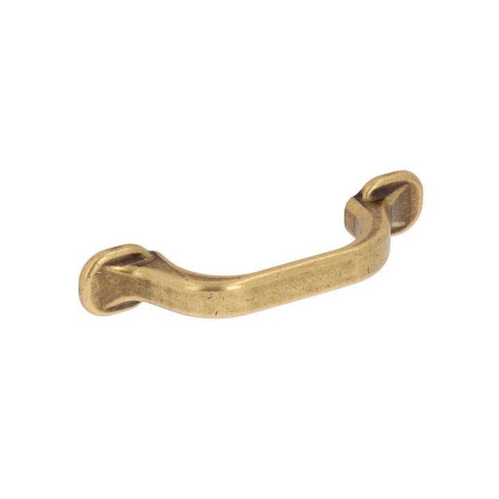 Antique Brass Transitional Cabinet Pulls | Antique Brass with Vintage Patina