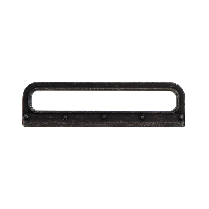 Vintage Black Iron Backplate Cabinet Handles – Farmhouse & Industrial Style