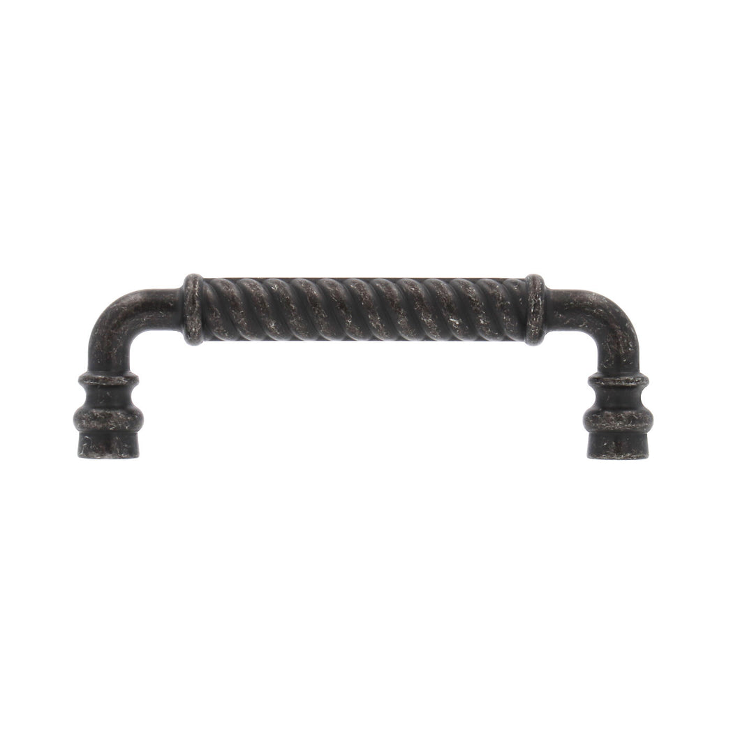 Rustic Black Iron Cabinet Handles – Industrial Hardware