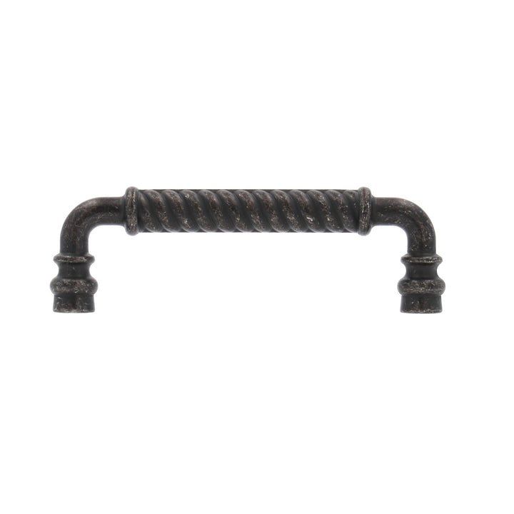Rustic Black Iron Cabinet Handles – Industrial Hardware