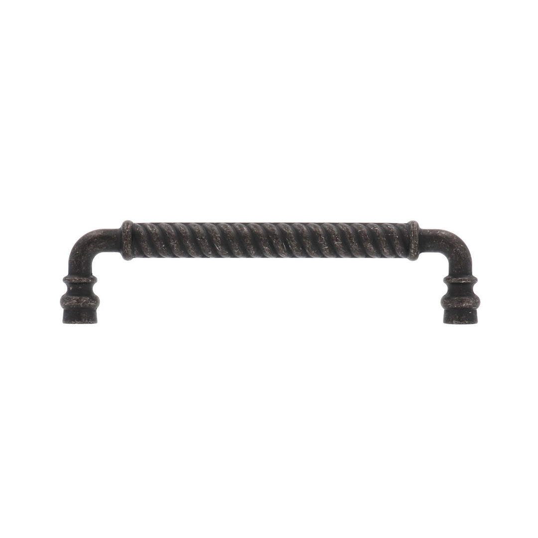 Rustic Black Iron Cabinet Handles – Industrial Hardware