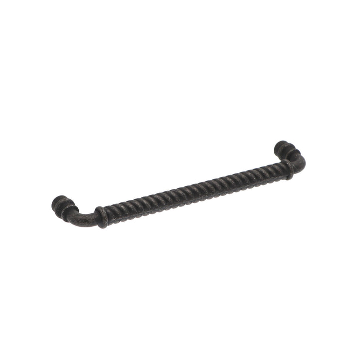 Rustic Black Iron Cabinet Handles – Industrial Hardware