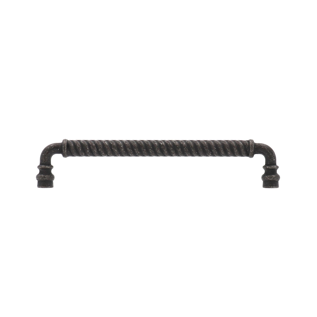 Rustic Black Iron Cabinet Handles – Industrial Hardware