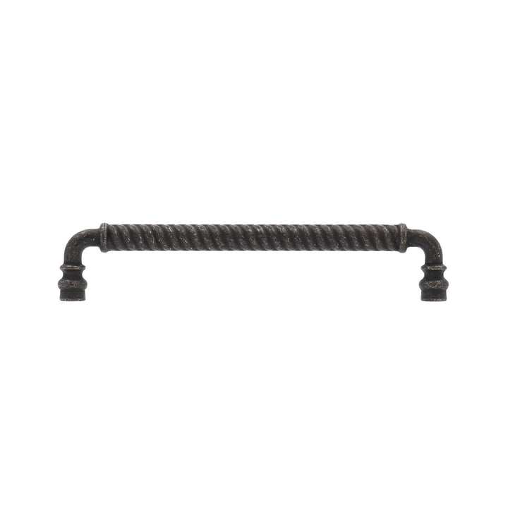 Rustic Black Iron Cabinet Handles – Industrial Hardware