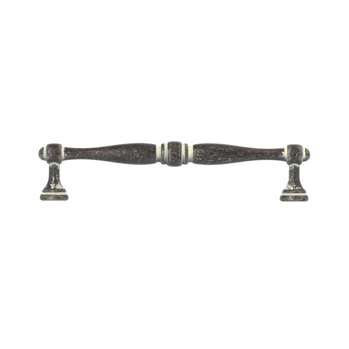 Vintage Cabinet Pulls – Antique Black & Rustic Ivory Finish