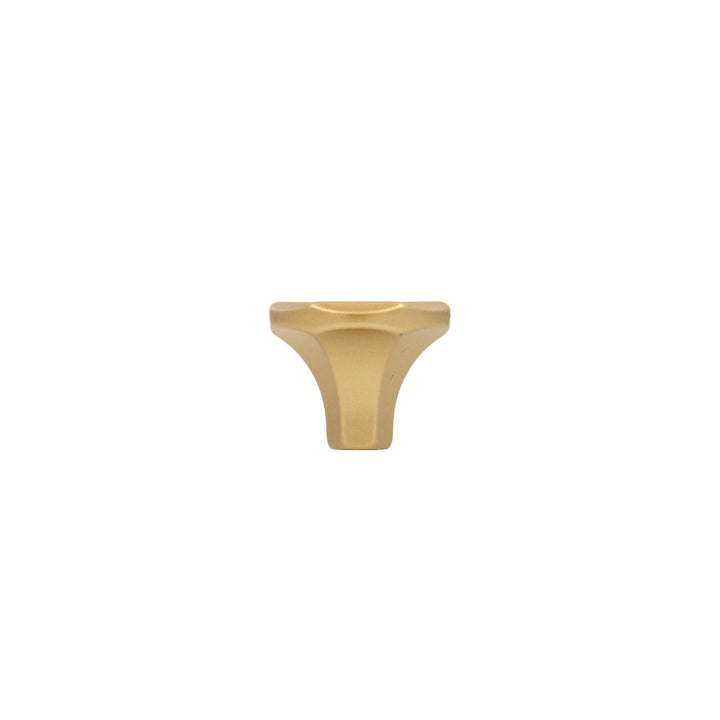 Round Cabinet Knob – Satin Brass | Italian Hardware | HH224