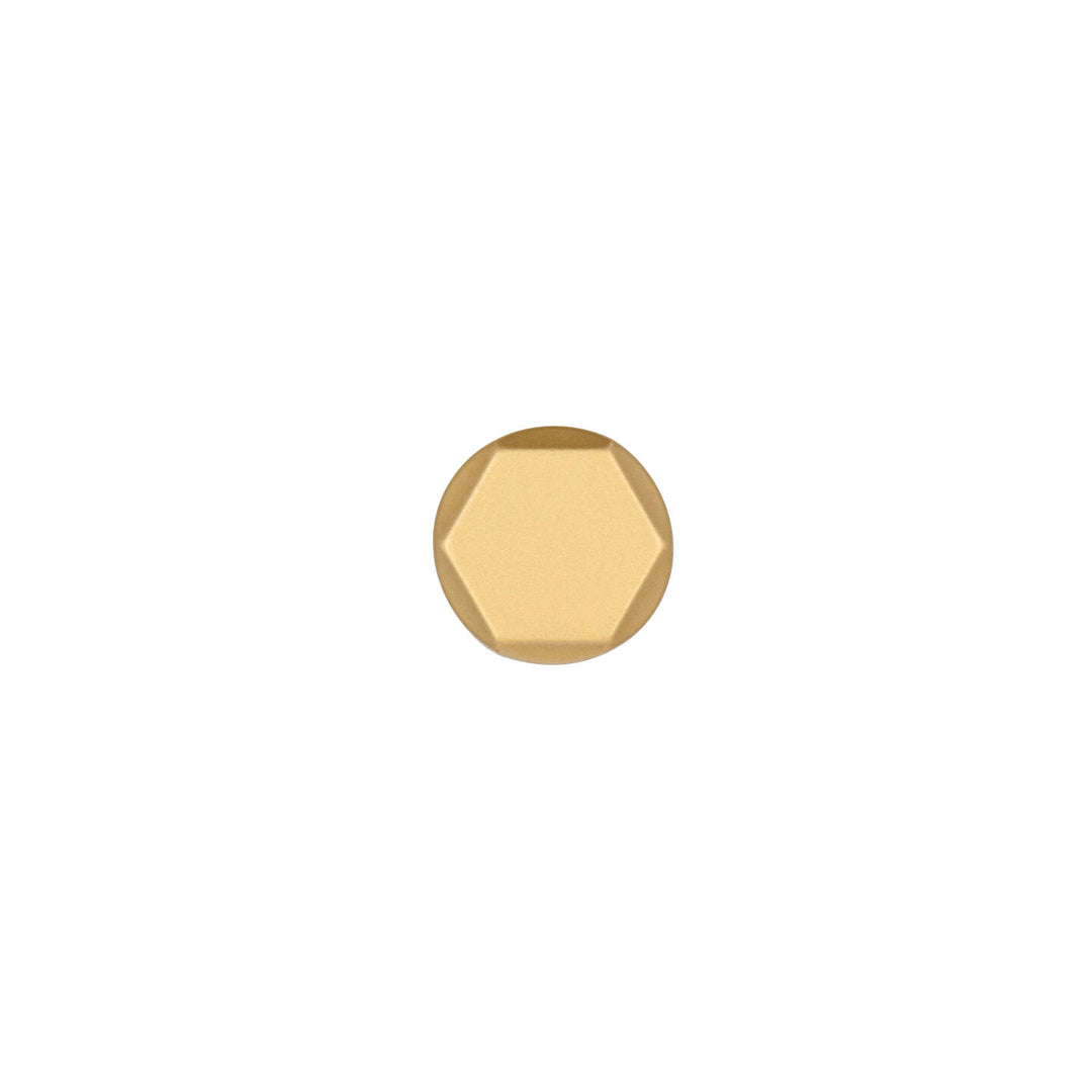 Round Cabinet Knob – Satin Brass | Italian Hardware | HH224