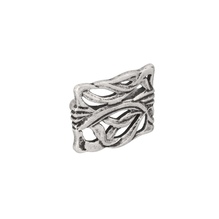 Antique Silver Cabinet Knob HH277 – 1-1/4" CTC | Vintage Farmhouse Italian Hardware