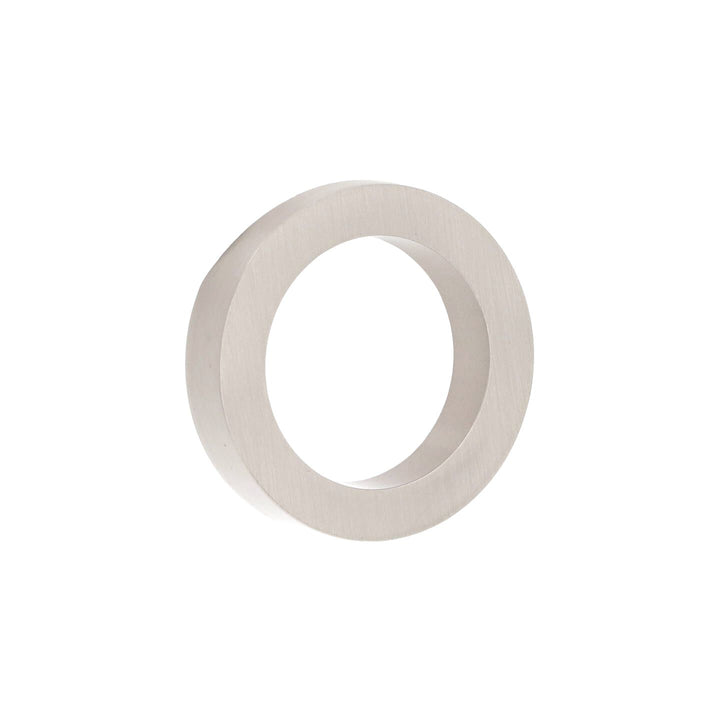 Brushed Nickel Round Ring Cabinet Pull – 1-1/4" CTC | HH472