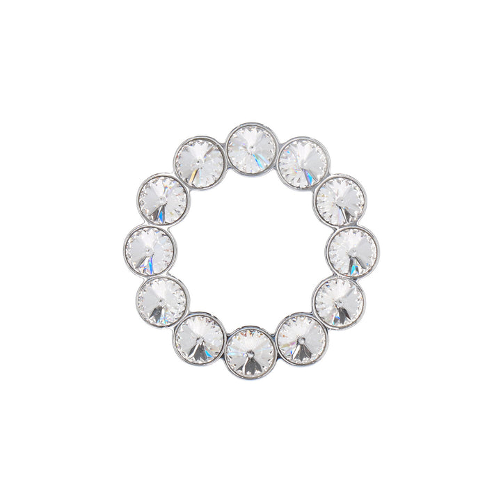 Hollywood Regency Crystal Cabinet Knob – Polished Chrome | HH710