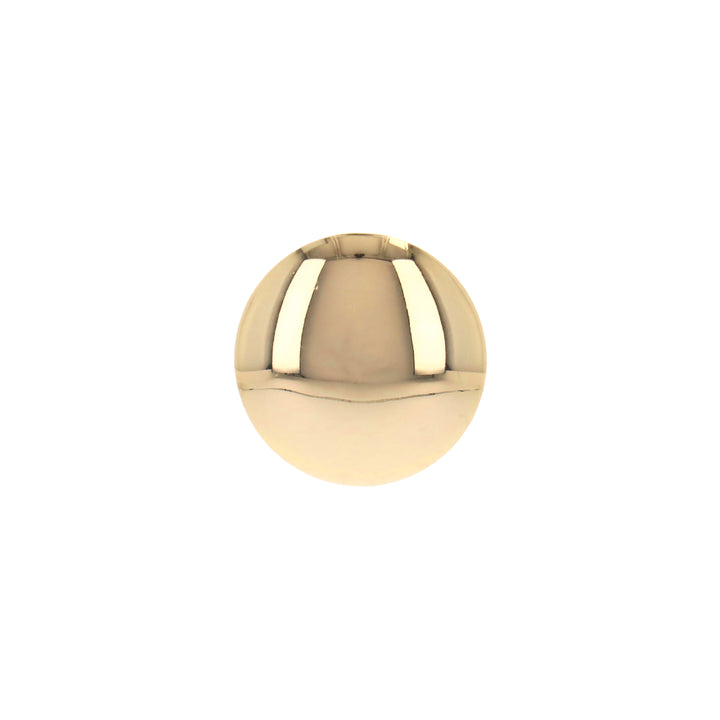 Modern Round Cabinet Knob – Polished Brass Contemporary Minimal | HH731