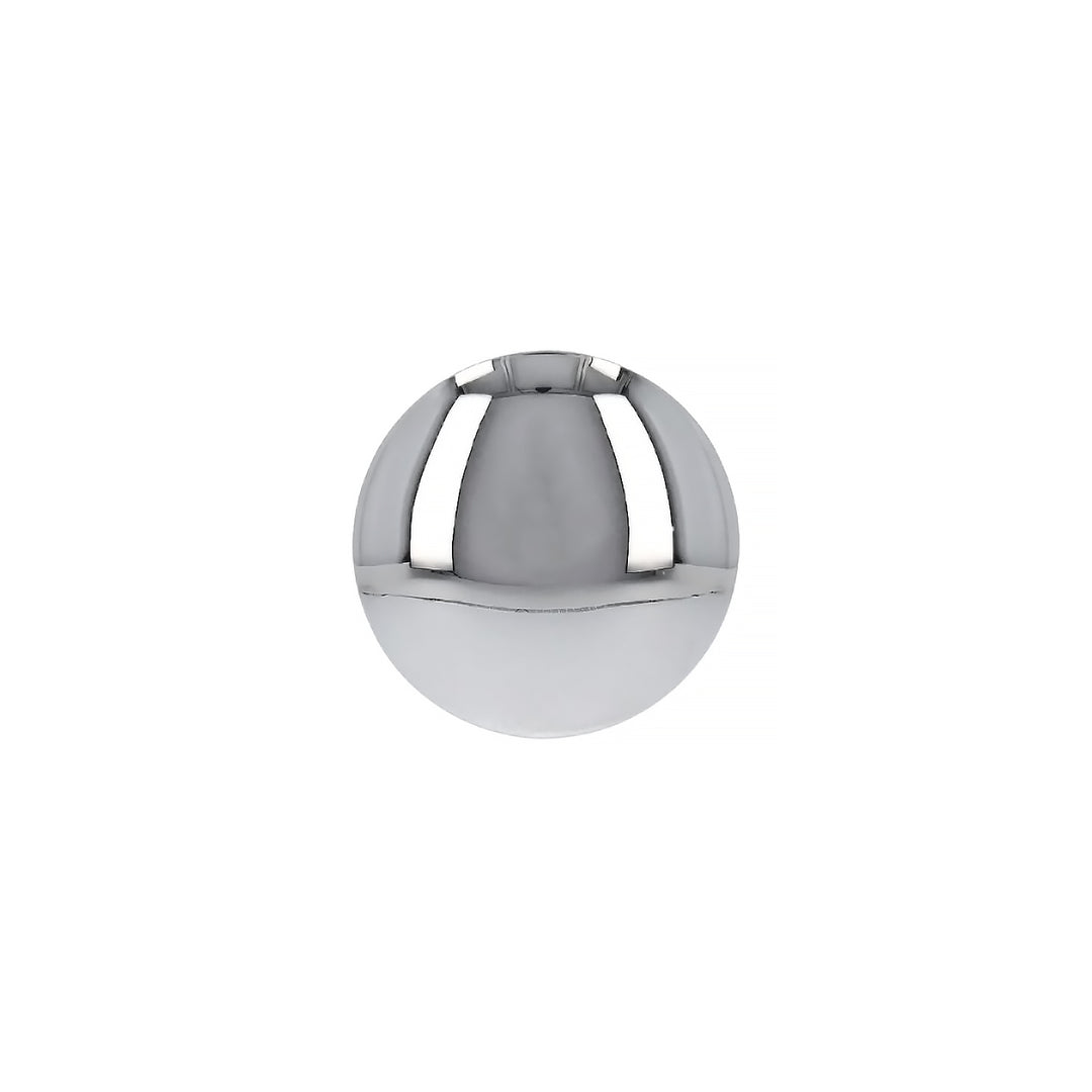 Modern Round Cabinet Knob – Polished Chrome Contemporary Minimal | HH733