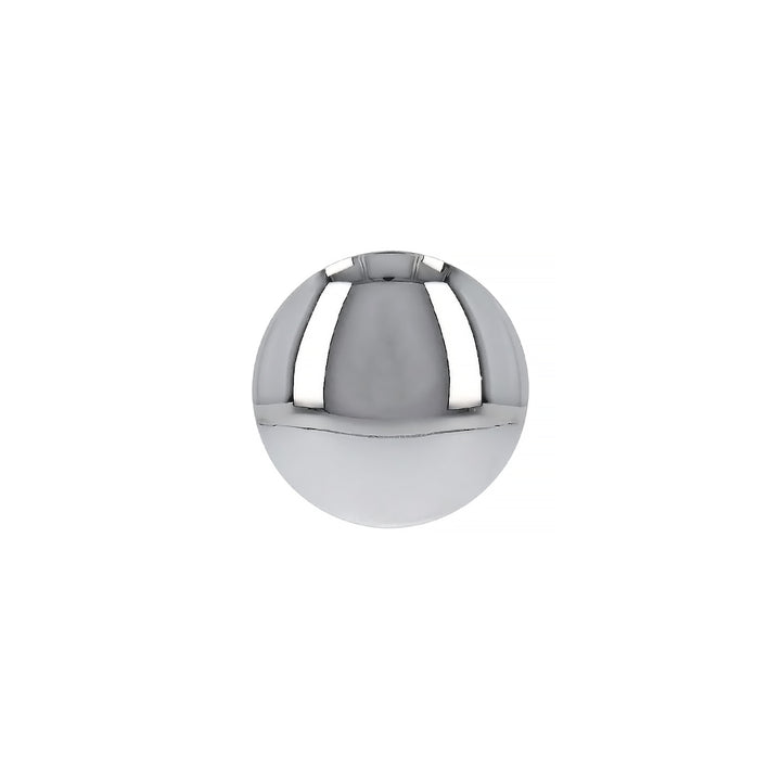 Modern Round Cabinet Knob – Polished Chrome Contemporary Minimal | HH733