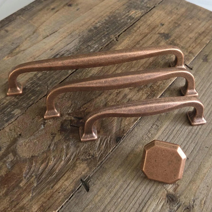 Antique Copper Cabinet Pulls | Rustic Hardware