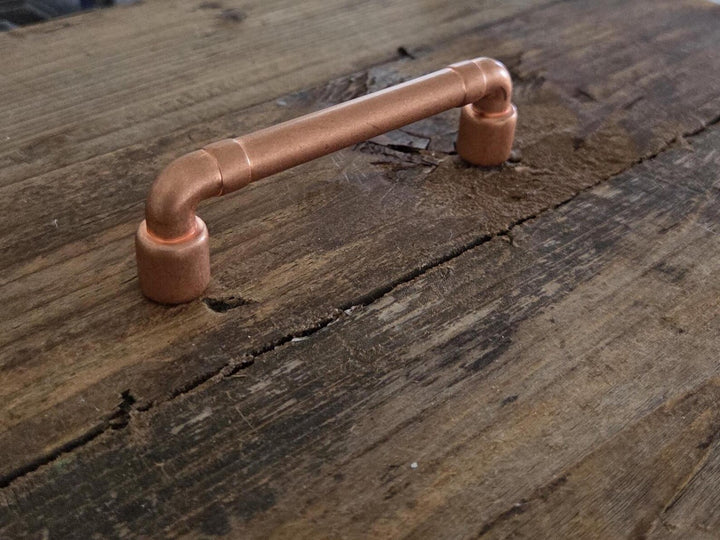 Vintage Copper Cabinet Pulls – Rustic Italian Bar Hardware