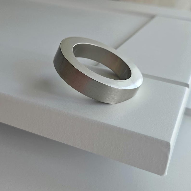 Brushed Nickel Round Ring Cabinet Pull – 1-1/4" CTC | HH472